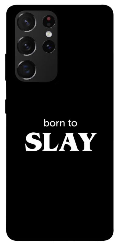 Чохол itsPrint Slay для Samsung Galaxy S21 Ultra, написи, купити оптом з доставкою