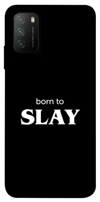 Чохол itsPrint Slay для Xiaomi Poco M3, написи, купити оптом з доставкою