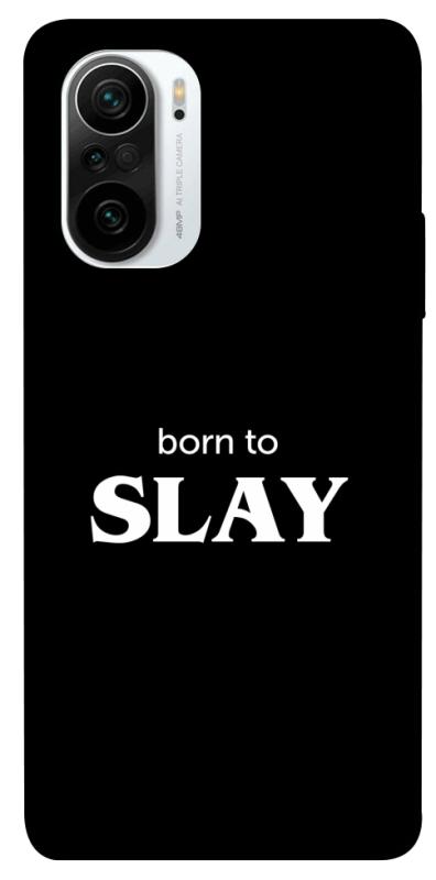 Чохол itsPrint Slay для Xiaomi Redmi K40 / K40 Pro / K40 Pro+ / Poco F3, написи, купити оптом з доставкою