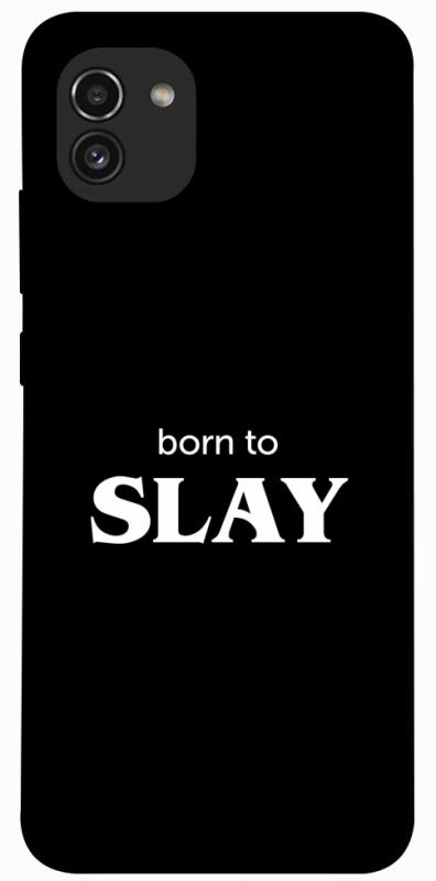 Чохол itsPrint Slay для Samsung Galaxy A03, написи, купити оптом з доставкою