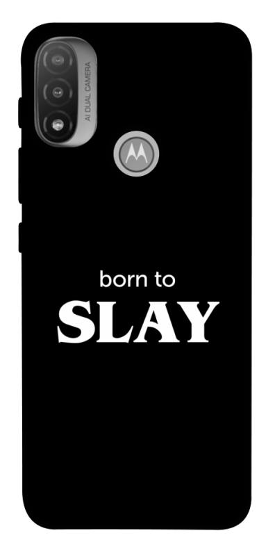 Чохол itsPrint Slay для Motorola Moto E20, написи, купити оптом з доставкою