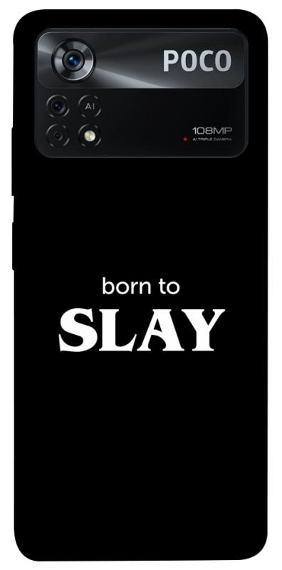 Чохол itsPrint Slay для Xiaomi Poco X4 Pro 5G, написи, купити оптом з доставкою