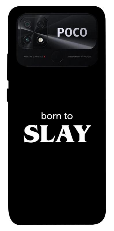 Чохол itsPrint Slay для Xiaomi Poco C40, написи, купити оптом з доставкою