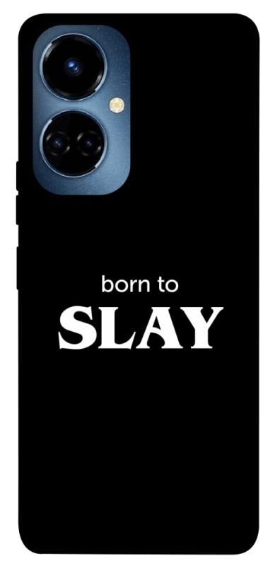 Чохол itsPrint Slay для TECNO Camon 19 (CI6n) / 19 Pro (CI8n), написи, купити оптом з доставкою