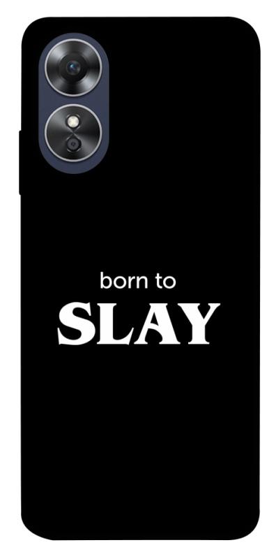 Чохол itsPrint Slay для Oppo A17, написи, купити оптом з доставкою