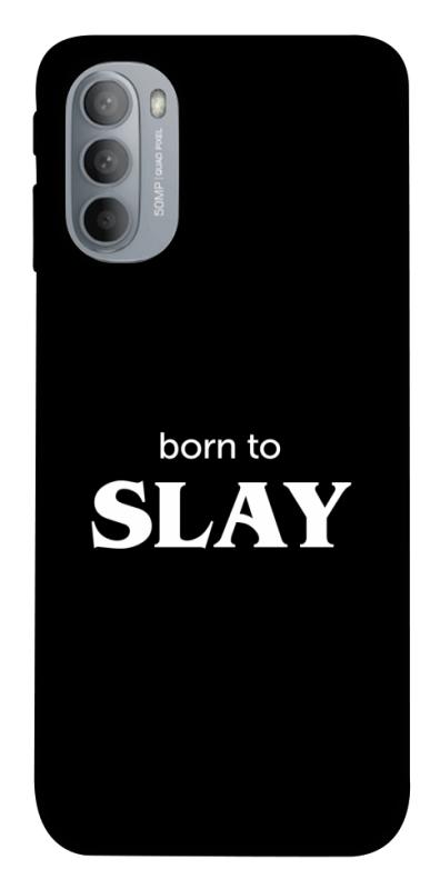 Чохол itsPrint Slay для Motorola Moto G31, написи, купити оптом з доставкою