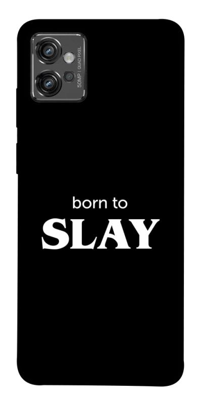Чохол itsPrint Slay для Motorola Moto G32, написи, купити оптом з доставкою