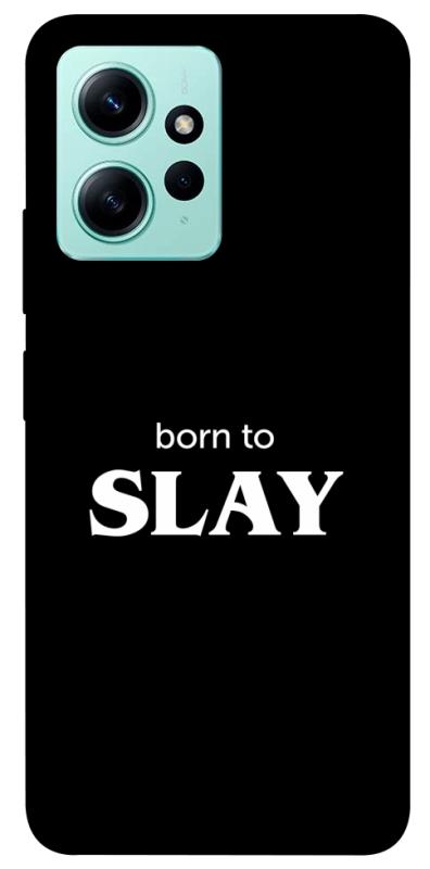 Чохол itsPrint Slay для Xiaomi Redmi Note 12 4G, написи, купити оптом з доставкою