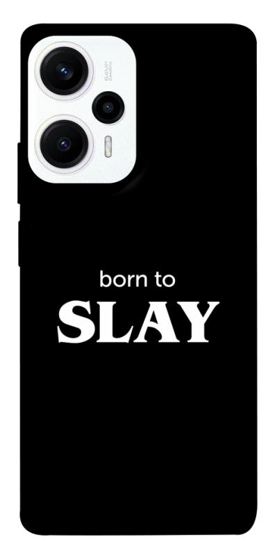 Чохол itsPrint Slay для Xiaomi Poco F5 / Note 12 Turbo, написи, купити оптом з доставкою
