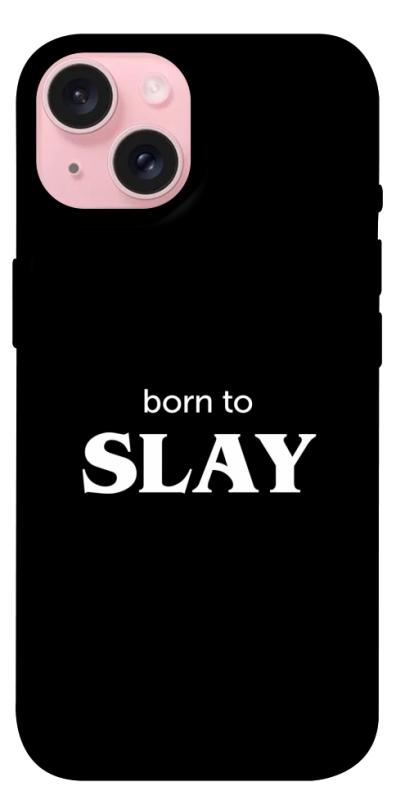 Чохол itsPrint Slay для Apple iPhone 15 (6.1"), написи, купити оптом з доставкою