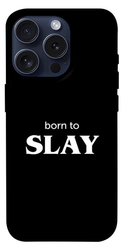 Чохол itsPrint Slay для Apple iPhone 15 Pro (6.1"), написи, купити оптом з доставкою