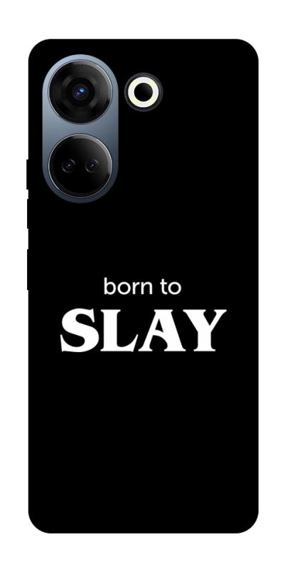 Чохол itsPrint Slay для TECNO Camon 20 Pro (CK7n), написи, купити оптом з доставкою