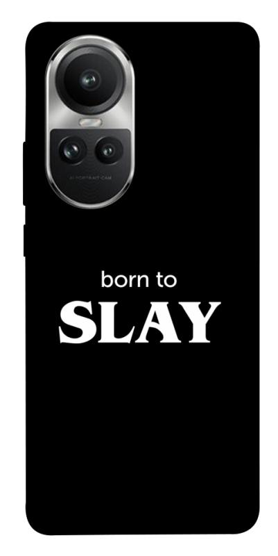 Чохол itsPrint Slay для Oppo Reno 10, написи, купити оптом з доставкою