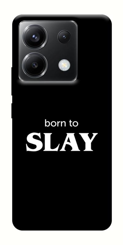 Чохол itsPrint Slay для Xiaomi Poco X6, написи, купити оптом з доставкою