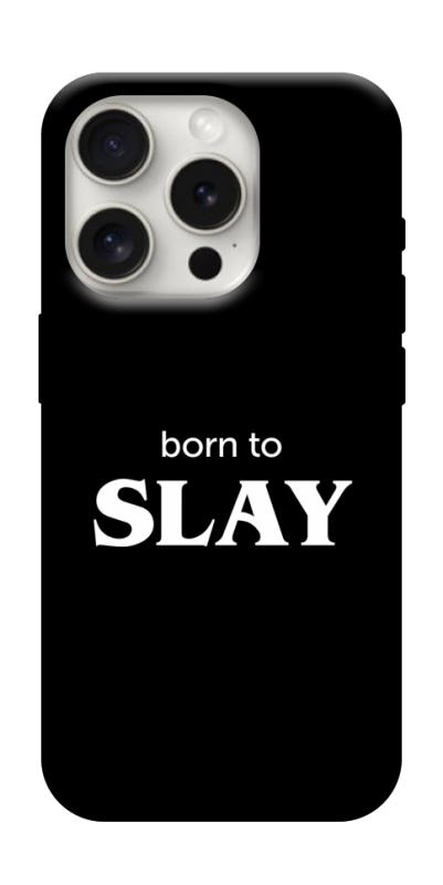 Чохол itsPrint Slay для Apple iPhone 16 Pro (6.3"), написи, купити оптом з доставкою