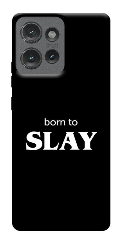 Чохол itsPrint Slay для Motorola Edge 50, написи, купити оптом з доставкою