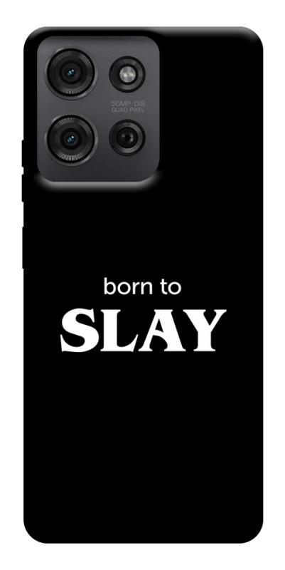 Чохол itsPrint Slay для Motorola Moto G75 5G, написи, купити оптом з доставкою