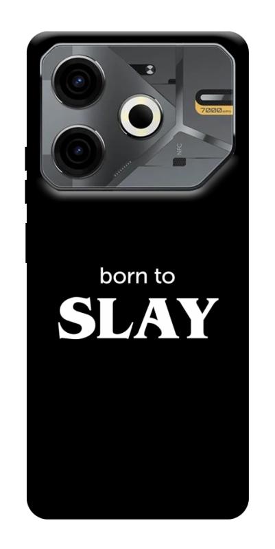 Чохол itsPrint Slay для TECNO Pova 6 Neo (LI6), написи, купити оптом з доставкою
