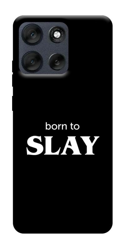 Чохол itsPrint Slay для Motorola Moto G56 5G, написи, купити оптом з доставкою