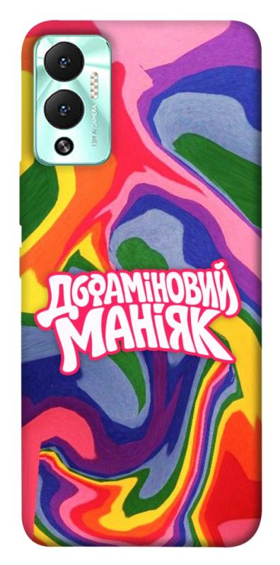 Чохол itsPrint Dopamine для Infinix Hot 12 Play, написи, купити оптом з доставкою