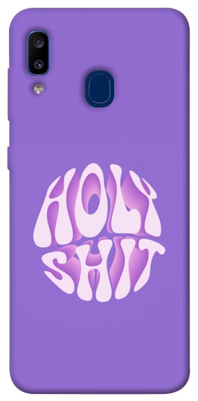 Чохол itsPrint Holy shit для Samsung Galaxy A20 / A30, написи, купити оптом з доставкою