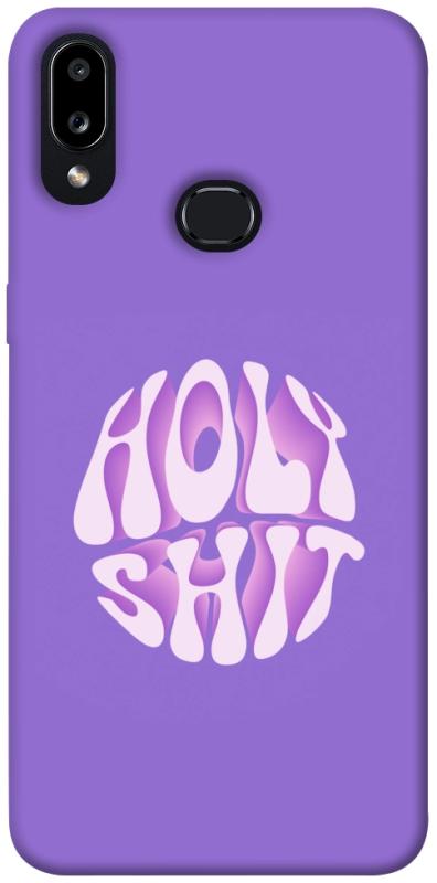 Чохол itsPrint Holy shit для Samsung Galaxy A10s, написи, купити оптом з доставкою