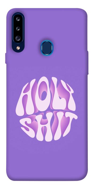 Чохол itsPrint Holy shit для Samsung Galaxy A20s, написи, купити оптом з доставкою