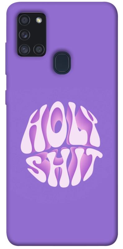 Чохол itsPrint Holy shit для Samsung Galaxy A21s, написи, купити оптом з доставкою