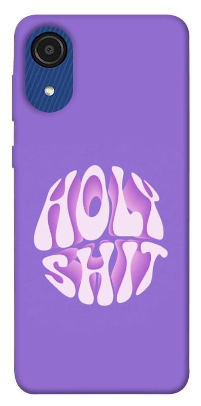 Чохол itsPrint Holy shit для Samsung Galaxy A03 Core, написи, купити оптом з доставкою