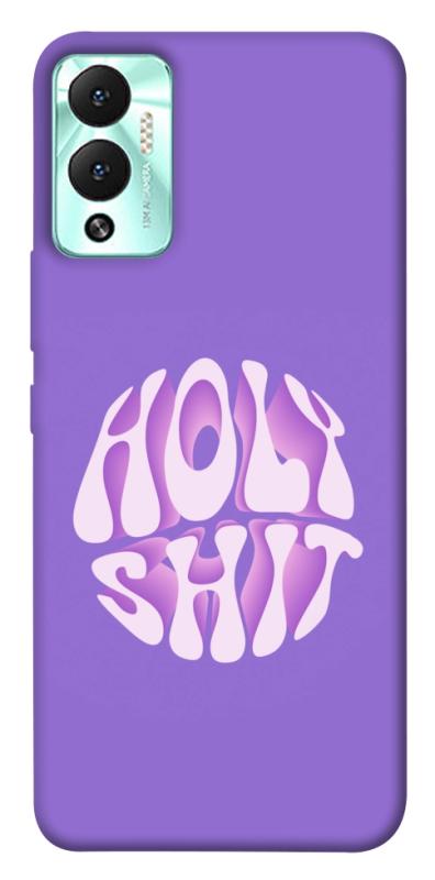Чохол itsPrint Holy shit для Infinix Hot 12 Play, написи, купити оптом з доставкою