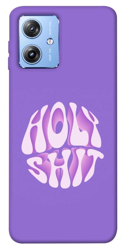 Чохол itsPrint Holy shit для Motorola Moto G84, написи, купити оптом з доставкою