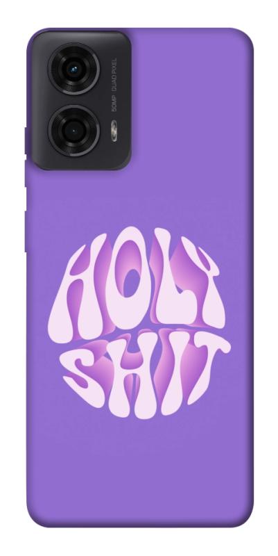 Чохол itsPrint Holy shit для Motorola Moto G24, написи, купити оптом з доставкою