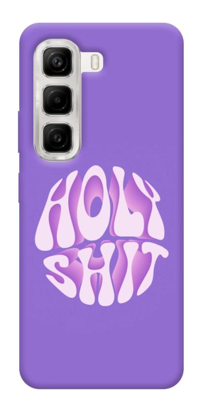 Чохол itsPrint Holy shit для Infinix Hot 50 4G, написи, купити оптом з доставкою