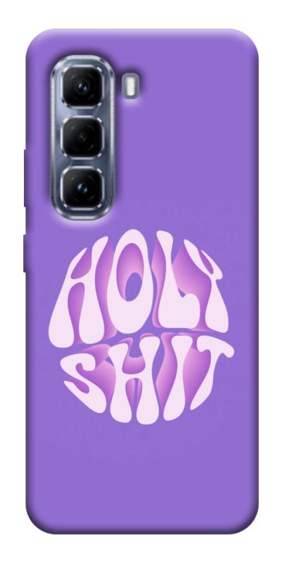 Чохол itsPrint Holy shit для Infinix Hot 50 Pro, написи, купити оптом з доставкою