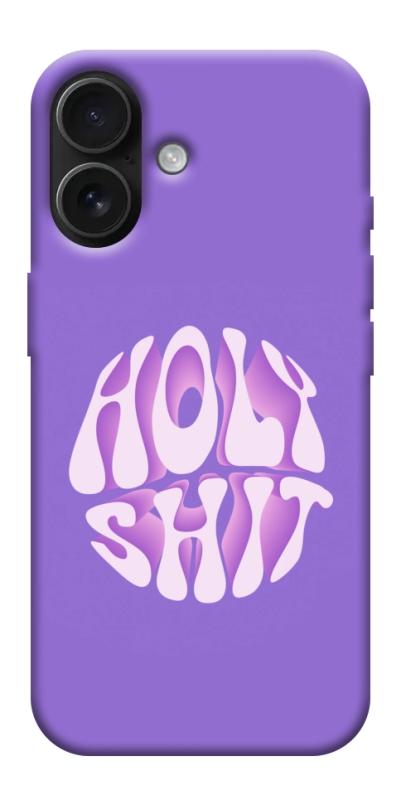 Чохол itsPrint Holy shit для Apple iPhone 17 (6.3"), написи, купити оптом з доставкою