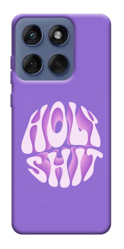 Чохол itsPrint Holy shit для Motorola Edge 60 Fusion, написи, купити оптом з доставкою