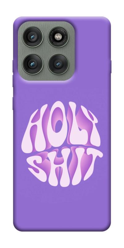 Чохол itsPrint Holy shit для Motorola Edge 60 Pro, написи, купити оптом з доставкою
