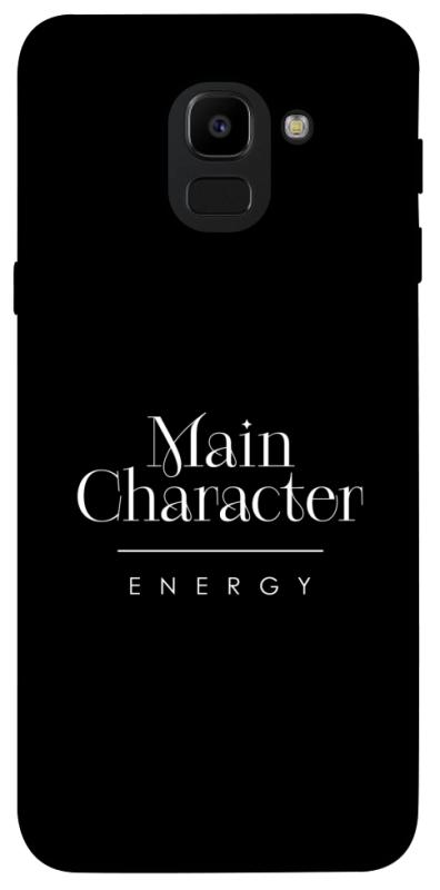 Чохол itsPrint Main character для Samsung J600F Galaxy J6 (2018), написи, купити оптом з доставкою