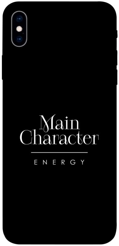 Чохол itsPrint Main character для Apple iPhone XS Max (6.5"), написи, купити оптом з доставкою