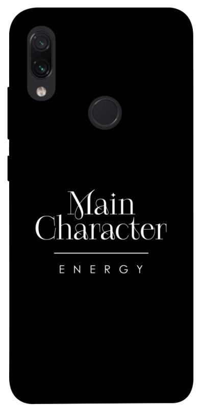 Чохол itsPrint Main character для Xiaomi Redmi Note 7 / Note 7 Pro / Note 7s, написи, купити оптом з доставкою