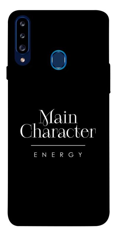 Чохол itsPrint Main character для Samsung Galaxy A20s, написи, купити оптом з доставкою