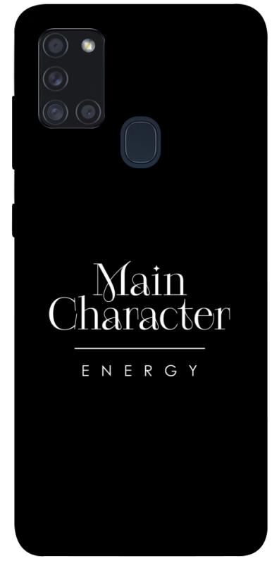 Чохол itsPrint Main character для Samsung Galaxy A21s, написи, купити оптом з доставкою