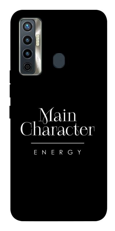 Чохол itsPrint Main character для TECNO Camon 17 Pro, написи, купити оптом з доставкою