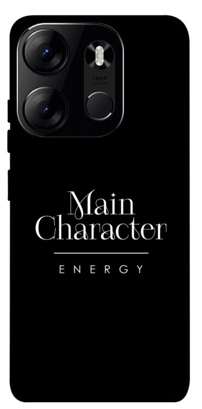 Чохол itsPrint Main character для Tecno Spark Go 2023, написи, купити оптом з доставкою