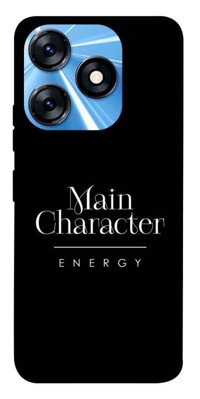 Чохол itsPrint Main character для TECNO Spark 10 Pro, написи, купити оптом з доставкою