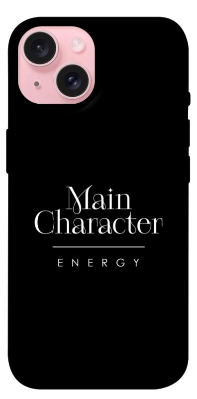 Чохол itsPrint Main character для Apple iPhone 15 (6.1"), написи, купити оптом з доставкою