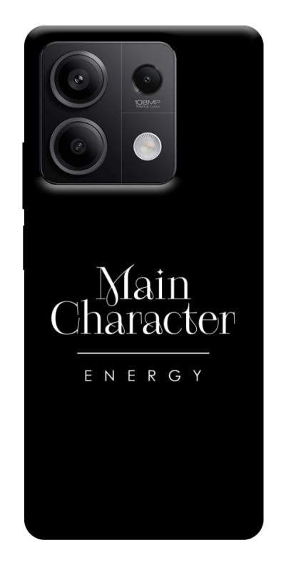 Чохол itsPrint Main character для Xiaomi Redmi Note 13 5G, написи, купити оптом з доставкою