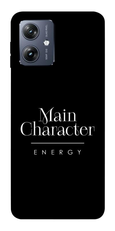 Чохол itsPrint Main character для Motorola Moto G54, написи, купити оптом з доставкою
