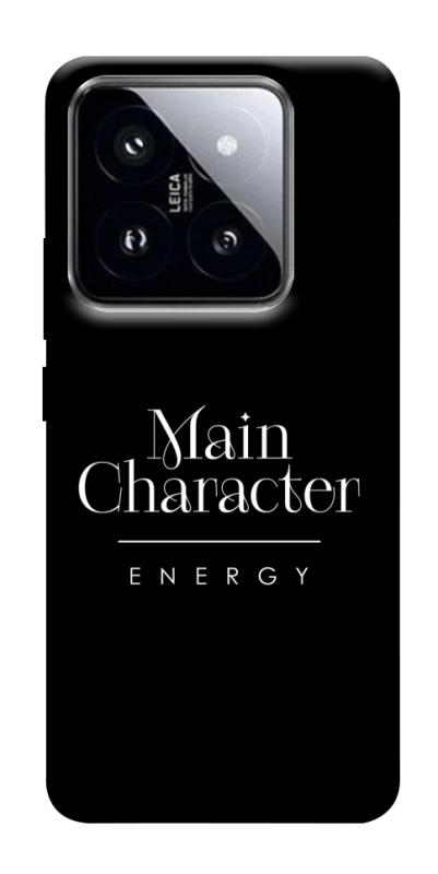 Чохол itsPrint Main character для Xiaomi 14 Pro, написи, купити оптом з доставкою