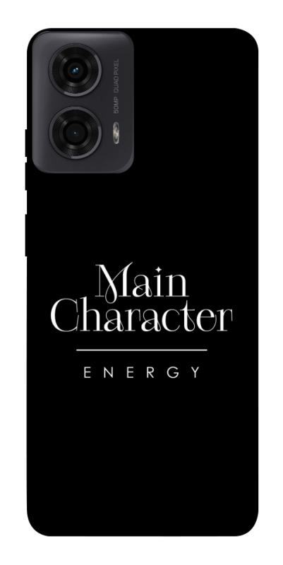 Чохол itsPrint Main character для Motorola Moto G24, написи, купити оптом з доставкою